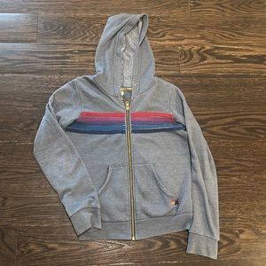 Aviator nation zip up hoodie
